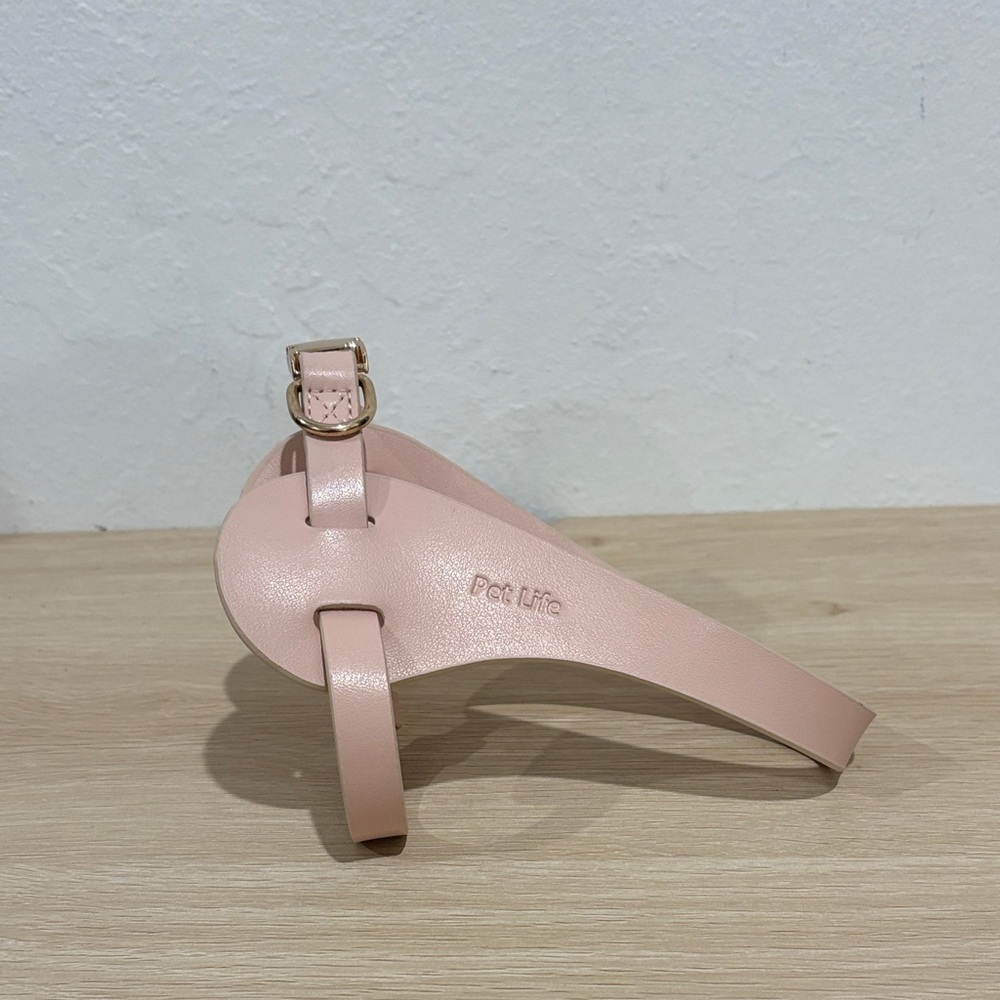 NWOT Pet Life Blush Pink Leather Belt